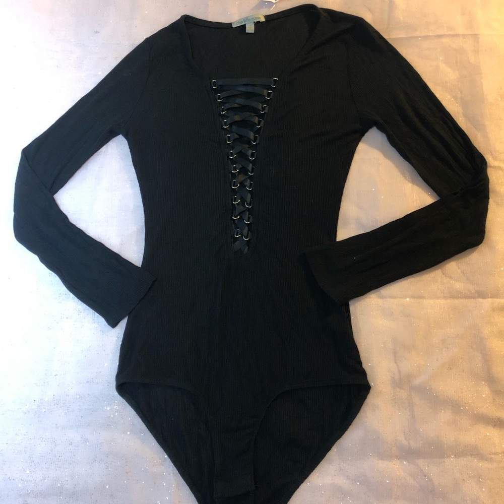 🖤Ribbed Bodysuit🖤